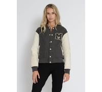 Mustang Lederblouson Damen grau, XS