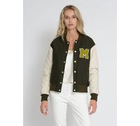 Mustang Lederblouson Damen grün, XS