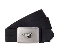 MUSTANG Ledergürtel für Herren black 100 cm