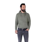 Mustang Ledergürtel in Schwarz mit Schließe in Altsiber 100