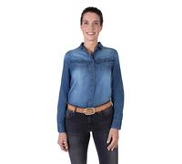 Ledergürtel MUSTANG, Damen, Gr. 85, braun (hellbraun), Rindsleder, Gürtel Ledergürtel, Robustes, genarbtes Rindsleder mit Lochstanzung, 3,5 cm (89033226-85) hellbraun