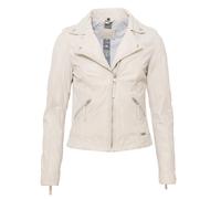 Lederjacke MUSTANG "31020143" Gr. XXL, beige (cream) Damen Jacken (27653831-XXL) cream