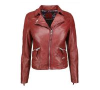 Mustang Lederjacke Damen bordeaux, XS