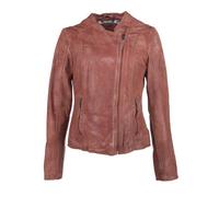 Lederjacke MUSTANG "Daphne", Damen, Gr. L, rosa (rose), 100% Leder, Cow / Futter: 100% Baumwolle / Ärmelfutter: 100% Polyester, Jacken (61355229-L) rose