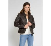 Mustang Lederjacke Damen braun, S