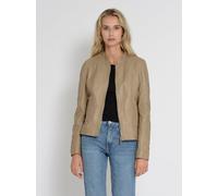 Mustang Lederjacke Damen grau, XL