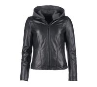 Mustang Lederjacke Damen schwarz, L