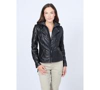 Mustang Lederjacke Damen schwarz, M