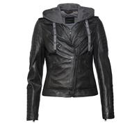 Mustang Lederjacke Damen schwarz, S