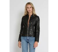Mustang Lederjacke Damen schwarz, S