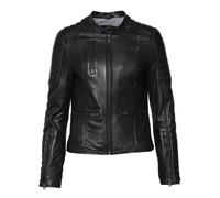 Mustang Lederjacke Damen schwarz, XL