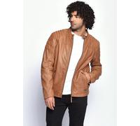 Mustang Lederjacke Herren braun, XXL