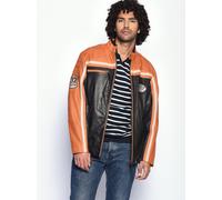 Mustang Lederjacke Herren mehrfarbig, 52