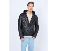 Lederjacke MUSTANG "31020242" Gr. M, schwarz Herren Jacken (38676206-M) schwarz
