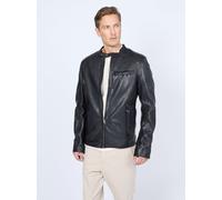 Mustang Lederjacke Herren schwarz, S