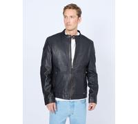 Mustang Lederjacke Herren schwarz, XXXL