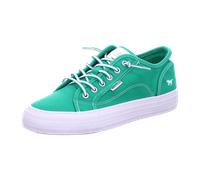Mustang Leinen Sneaker Green für Damen, grün, Größe 41 EU