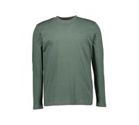 MUSTANG Longsleeve Herren Regular Fit Langarm Baumwolle grün, XL
