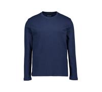 MUSTANG Longsleeve Herren Regular Fit Langarm Rundhals Baumwolle blau, XL