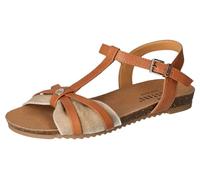 Mustang Mädchen 5057-803 Sandale, Jeansbeige, 33 EU