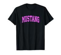 Mustang Oklahoma OK Sportliches Vintage-Design, rosa T-Shirt
