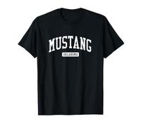 Mustang Oklahoma OK, sportliches Vintage-Design T-Shirt
