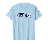 Mustang Oklahoma OK Vintage-Sportdesign, marineblaues Design T-Shirt