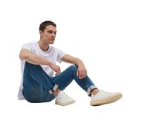 Mustang Oregon Slim K Jeans in mittelblauer Uesd-Waschung W28 / L30 Slim Fit