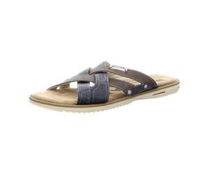 Mustang Pantoletten für Herren, blau, Größe 42 EU