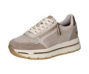 Mustang Plateau Sneaker Damen beige 40