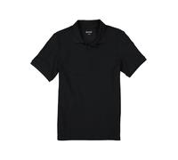 MUSTANG Polo-Shirt Herren Kurzarm Baumwoll-Piqué schwarz, XXL