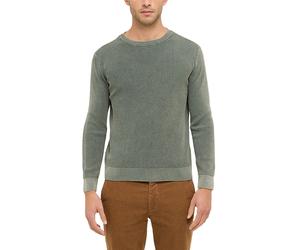 Mustang Pullover in Grün - Größe S | Herren Plussize