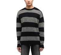 Mustang Pullover "Moon" in Grau - Größe L | Herren Plussize