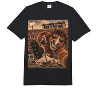 Mustang Running Back RB Selfie Vintage School College Maskottchen Comfort Colors Adult Heavyweight T-Shirt