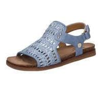 Mustang Sandale Damen blau 38