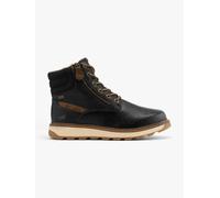 Winterstiefelette MUSTANG SHOES "Elio", Herren, Gr. 41, schwarz, Lederimitat, Textil, Basic, Schuhe Winterstiefelette, Schnürstiefel, Winterstiefel mit Warmfutter (71248537-41) schwarz