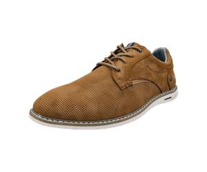 Mustang Schnuerhalbschuh für Herren, braun, Größe 42 EU