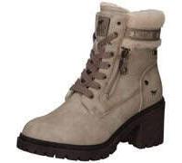 Mustang Schnürstiefelette Damen beige 39