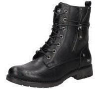 Mustang Schnürstiefelette Damen schwarz schwarz 42 Synthetik