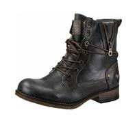 Mustang Schnürstiefelette Warmfutter für Kinder, schwarz, Größe 37 EU