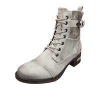 Mustang Schnürstiefeletten für Damen, weiß, Größe 41 EU