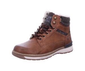Mustang Schnürstiefeletten für Herren, braun, Größe 43 EU
