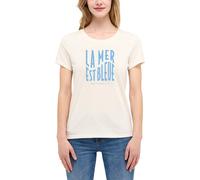 Mustang Shirt in Creme - Größe M | Damen Tops