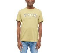 Mustang Shirt in Khaki - Größe M | Herren Plussize