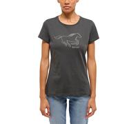 Mustang Shirt "Loa" in Anthrazit - Größe L | Damen Tops