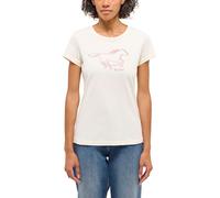 Mustang Shirt "Loa" in Creme - Größe M | Damen Tops