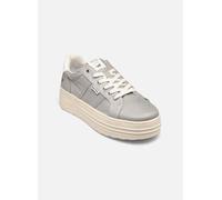 Mustang Damen Plateau Sneaker Silber EU 39
