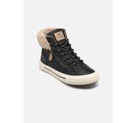 MUSTANG Damen Sneaker Kalua | Erwachsene Sneaker Mid-Top | 15M0112003 | Weite G | Reißverschluss | Synthetik | Black (00001) | 40 EU