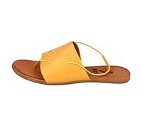 MUSTANG Shoes Damen Zehentrenner 8003-801-6 Gelb Gelb