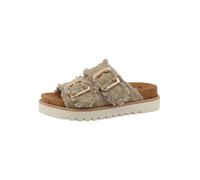MUSTANG SHOES Pantoletten "Malina" in Sand - Größe 36 | Damen Pantoletten